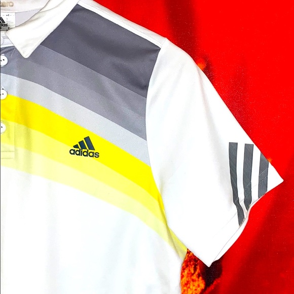 💥TOPS SALE💥 Adidas Sport Polo in White - Picture 3 of 6